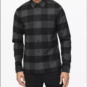 MENS SIZE L LULULEMON FLANNEL